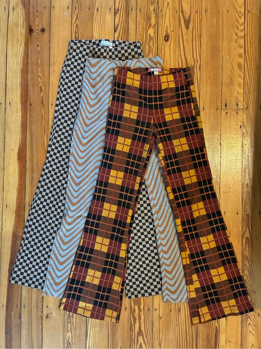 THREE PAIRS! Urban Outfitters Bryn Pull On Flare Pants